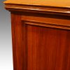 Victorian walnut linen press by Howard and sons door moulding